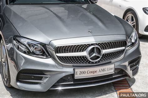 Mercedes-Benz E-Class Coupe kini dilancarkan di Malaysia – tiga varian ...