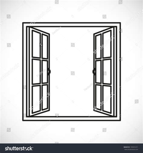 Image result for Open Window Vector
