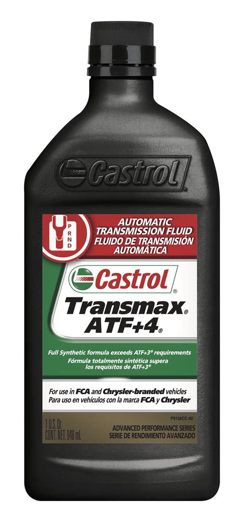 Castrol TRANSMAX ATF +4 Automatic Transmission Fluid, 1 QT - Walmart.com