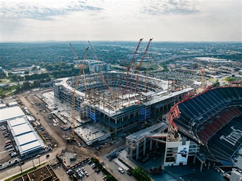 Nearing the Halfway Point! - Tennessee Titans Stadium