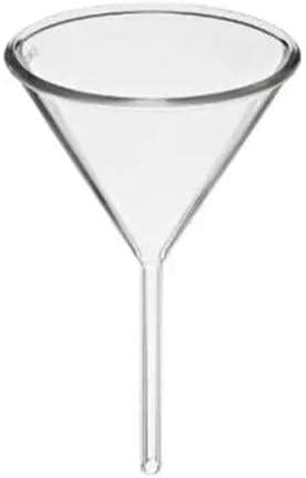 Heavy Wall Funnel | Borosilicate Glass Funnel (100MM)(Pack of 1 ...