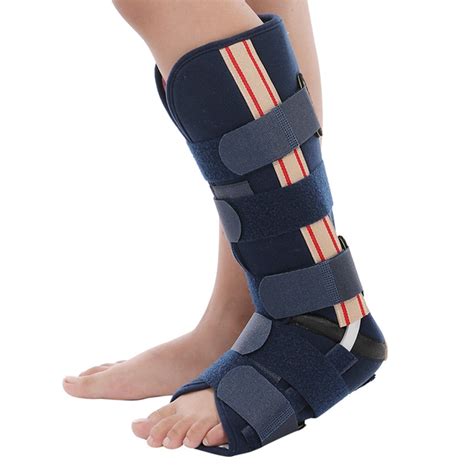 Adjustable Medical Ankle Foot Orthosis Brace OA Afo Post Op Foot Splint ...