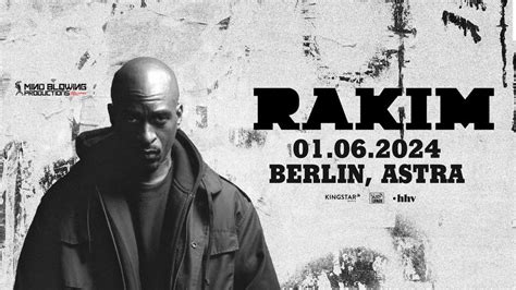 RAKIM | Berlin, Astra Kulturhaus Berlin, 1 June 2024 | AllEvents.in