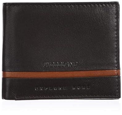 WOODLAND Mens Leather Utility Wallet (Brown) : Amazon.in: Fashion