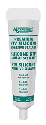 Buy MG Chemicals Non Corrosive Translucent 1Part RTV Silicone Adhesive ...