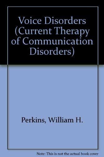 Buy Voice Disorders (Current Therapy of Communication Disorders) Book ...