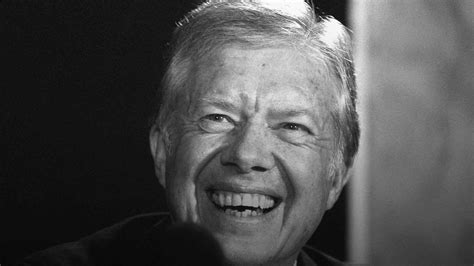 Former US President Jimmy Carter at the age of 100