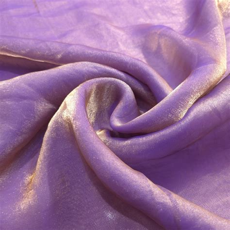 Lavender Color Two - Tone Soft Organza – Matching Woman