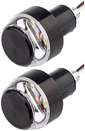 Vagary 2X Motorcycle DRL/Turn Signal LED Light Blinker Indicator Handle ...