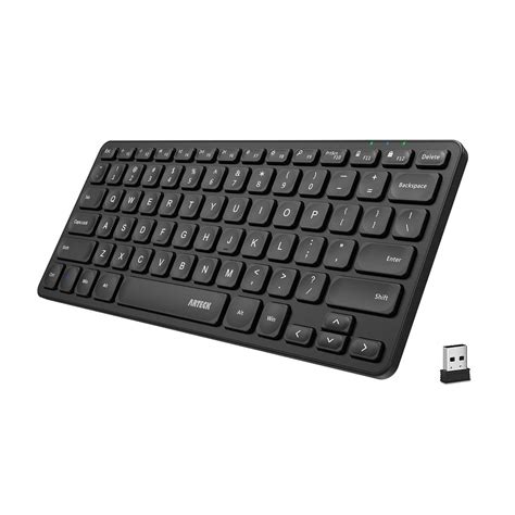 Amazon.in: Buy Arteck 2.4G Wireless Keyboard Ultra Slim and Compact ...