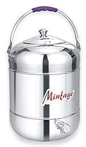 Mintage Kitchen Utensil 25 L Stainless Steel Water Pot : Amazon.in ...