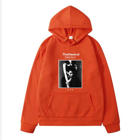 The Weeknd Trilogy Album Cover XO Oversized Hoodie | The Weeknd Store