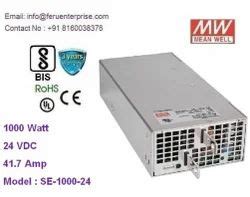 SE-1000-24 Meanwell Power Supply 1000W SMPS - SE-1000-12 Meanwell SMPS ...