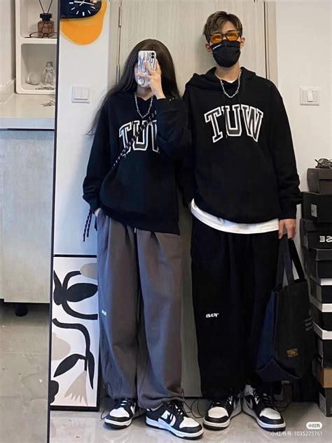 Couple Fashion Matching, Couple Clothes Matching Outfits, Matchy Outfit ...