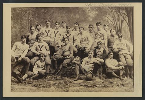 Lot # 305: 1894 Yale Football Team Photo, "Powerhouse National ...