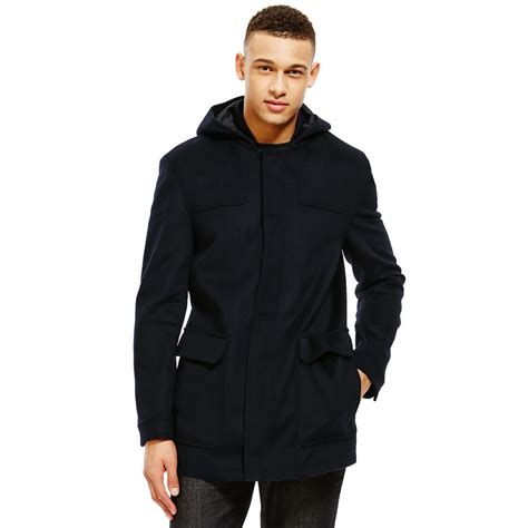 Men Stylish Mongolian Cashmere Coat With Hooded