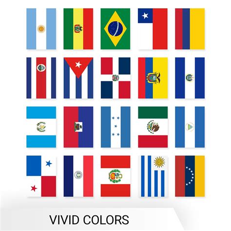 Flags latin america – Artofit