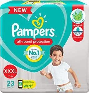 Pampers Active Baby Taped Diapers, Small size diapers - M - Buy 92 ...