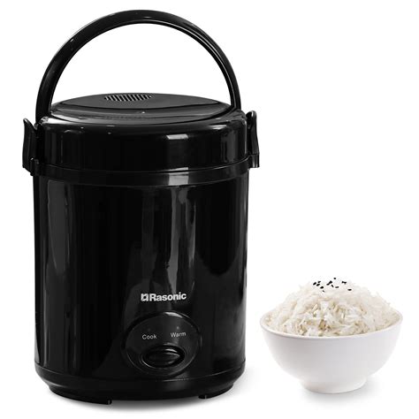 Rasonic Electric Mini Rice Cooker 0 4l Portable For 1 | Desertcart INDIA