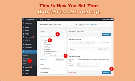 This Is How You Can Set WordPress Homepage
