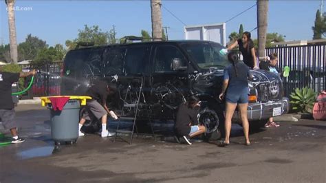Dozens gather for car wash in memory of young man who died after ...