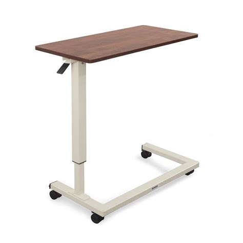 Medacure Bedside Table with Wheels - Overbed Table Hospital Bed – Home ...