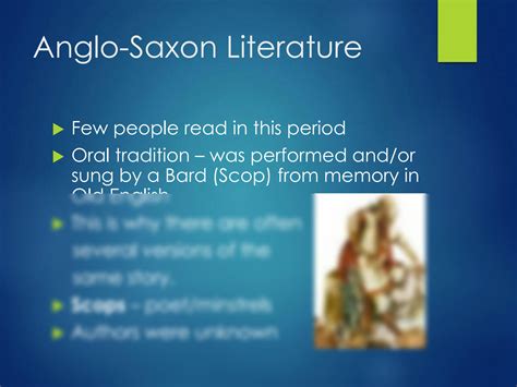 SOLUTION: Collin college engl 2322 beowulf and anglo saxon presentation ...