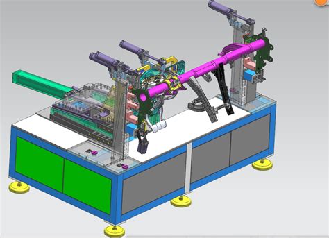 汽车C柱工装夹具3D模型下载_三维模型_UG NX、CATIA、STEP模型 - 制造云 | 产品模型