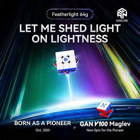 Buy GAN V100 3x3 (Magnetic, MagLev, Core Magnets, UV) Speed Cube Online ...