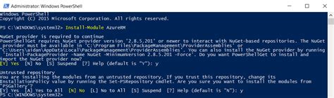 Installing Azure PowerShell 的图像结果