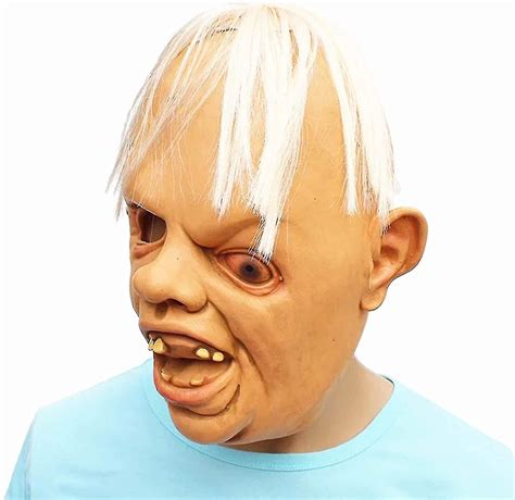 Sloth Latex Mask Deluxe Goonies Halloween Fancy Dress Costume 1980's 80 ...