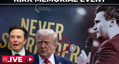 Charlie Kirk's Memorial LIVE: Trump, Vance, Musk attend Arizona event ...
