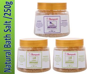 ILLUMYNATE Jasmine & Lavender Bath Salt 250g for Body Relaxation and ...