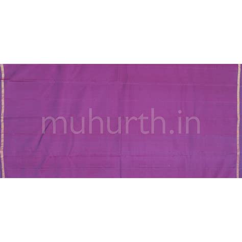 Magenta Pure Zari Kanjivaram Silk Saree – Muhurth