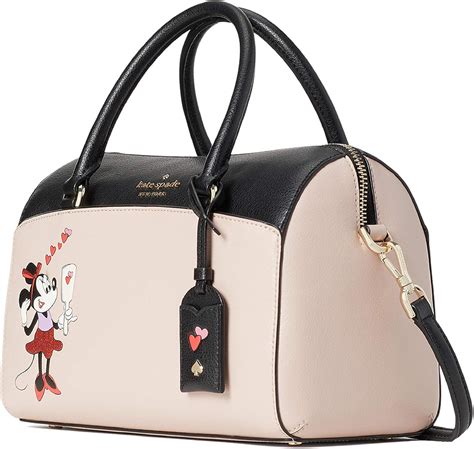 Kate Spade Minnie Mouse Med Duffle Bag WKR00212 Satchel Crossbody Women ...