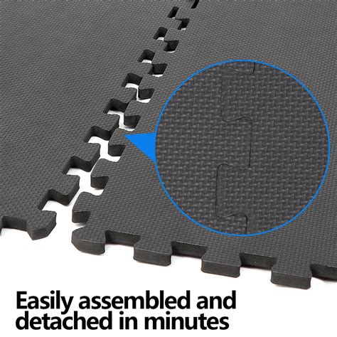 6/12/18/24/36/48 Pieces Puzzle Exercise Floor Mats Workout Gym ...