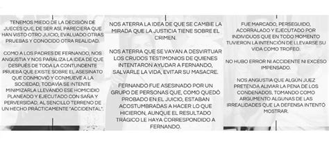 La mamá de Fernando Báez Sosa lanzó un duro comunicado contra la ...