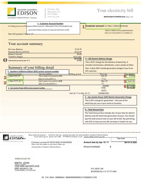 Free Printable Utility Bill Templates [PDF, Word]