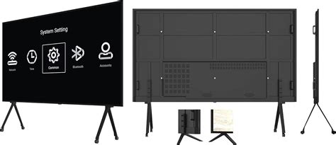 Buy GTUOXIES 110 Inches Ultra HD Television,Ultra Large Screen TV ...