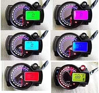 Samdo 299 km/h mph Universal 7 Color Digital 14000RPM ATV Quad Frenzy ...
