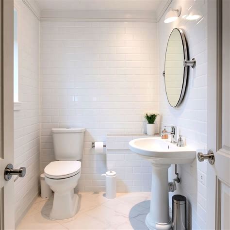 25 Small White Bathroom Ideas for A Fresh Look