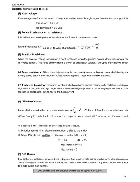 Semiconductor Electronics Class 12 Notes - IIT JEE | NEET