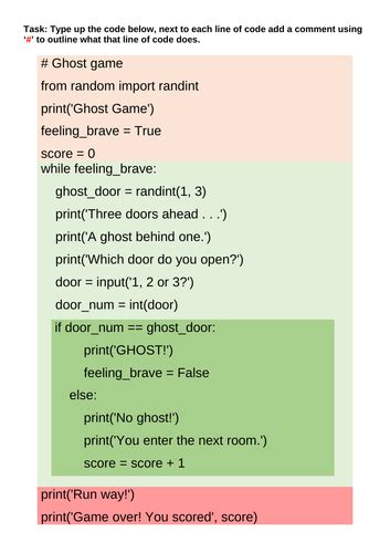 Image result for Python Ghost Game Code