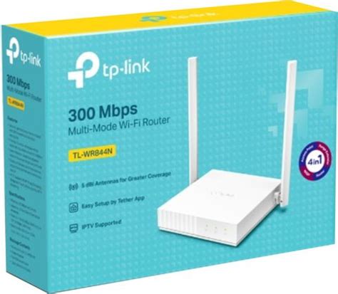 TP-Link TL-WR844N N300 Multi-Mode Wireless Router 2.4 GHz 300 Mbps Wifi ...
