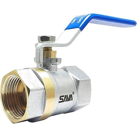 Zoloto 1008B Forged Brass Ball Valve (Screwed) (Size 11/4" 32mm ...
