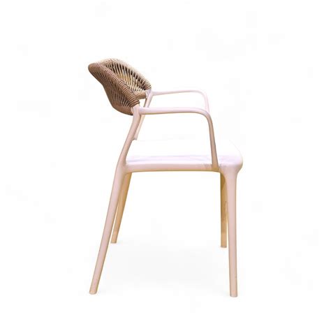 Nexa White PVC Rope Chair – Gharnish