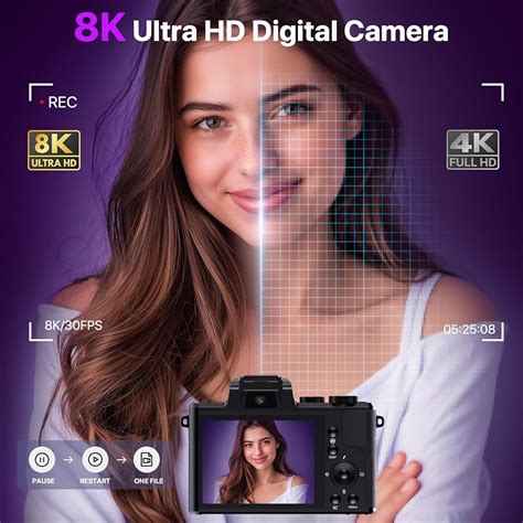 FlyFrost 8K Digital Cameras for Photography with India | Ubuy