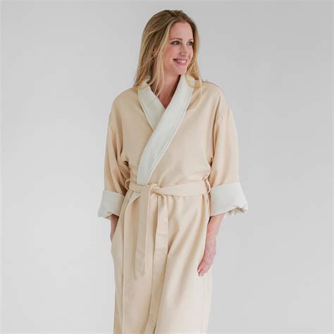 Essential Terry Cloth Bathrobe | Stone | Luxury Spa Robes