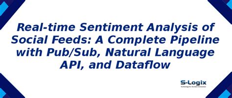Real-time Sentiment Analysis of Social Feeds | S-Logix