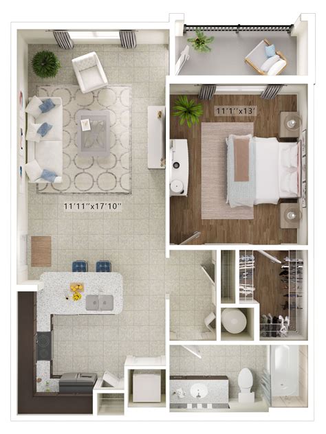 Two Bedroom Apartments in Miami | The Park at Kendall